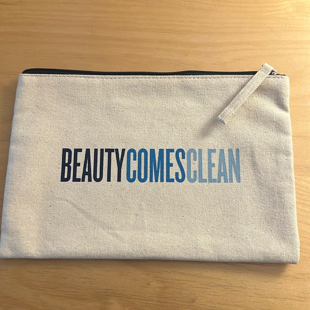 Beautycounter makeup pouch